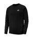 Sweat Sportswear Club Homme Noir Blanc Nike-2