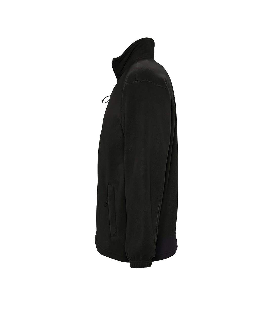SOLS Mens North Full Zip Outdoor Fleece Jacket (Black) - UTPC343