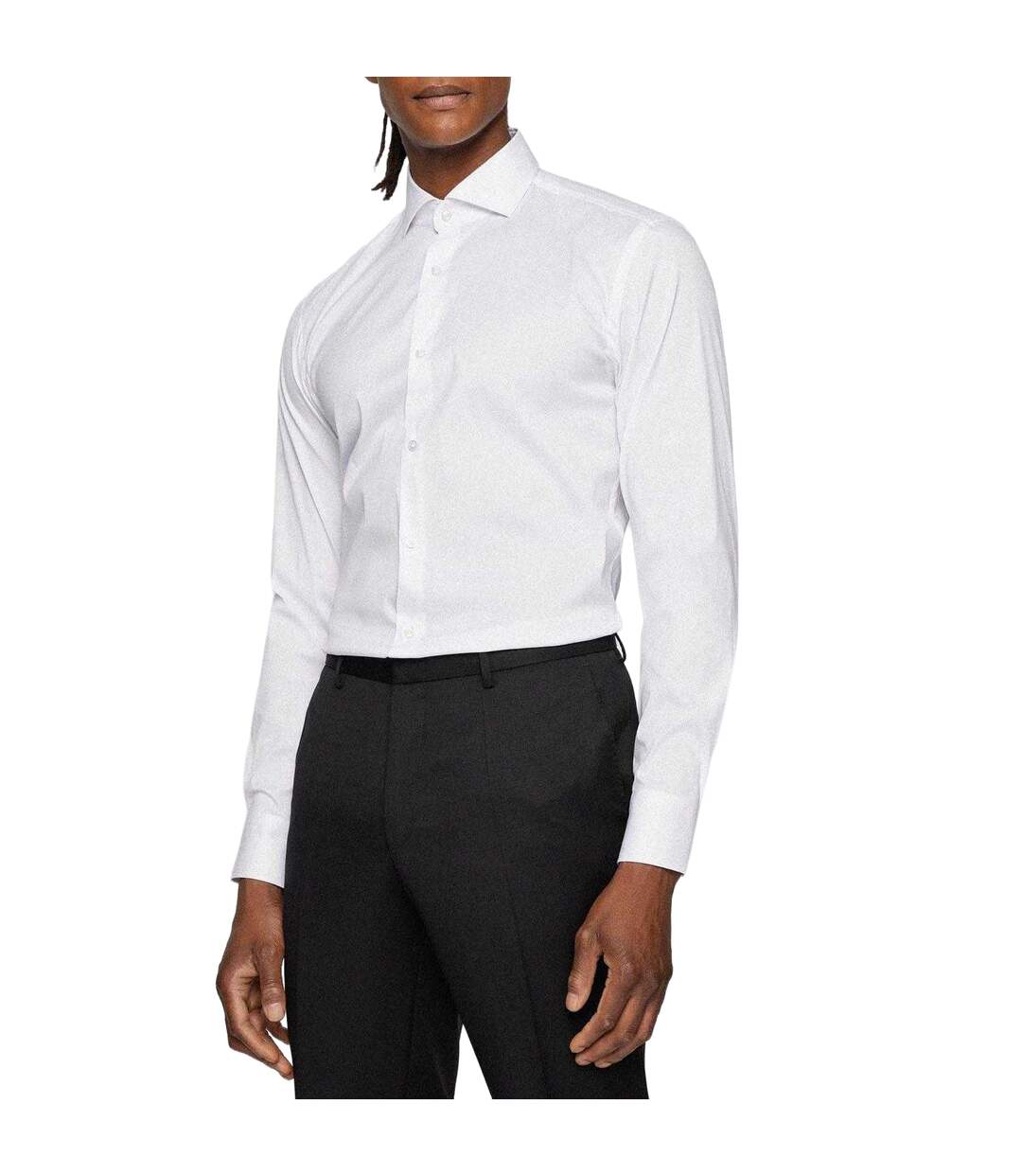 Chemise P-hank Homme Blanc Boss-1