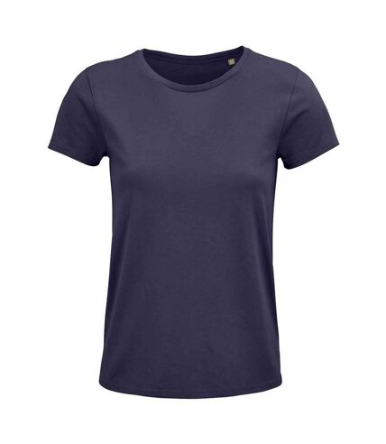 SOLS Womens/Ladies Crusader Organic T-Shirt (Gray Mouse)