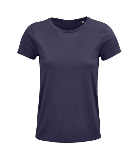 SOLS Womens/Ladies Crusader Organic T-Shirt (Gray Mouse)