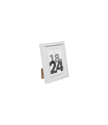 Cadre Photo Bois Eva 18x24cm Blanc