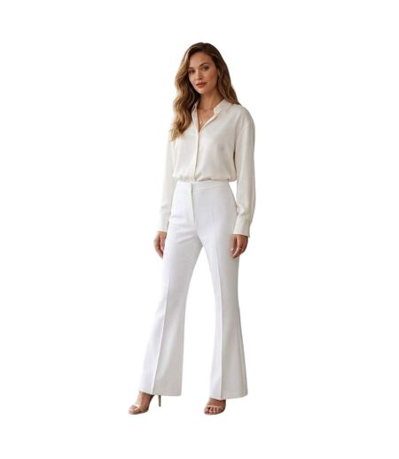Womens/ladies Trousers White French Connection