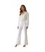 Womens/ladies Trousers White French Connection-1