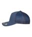 Casquette Trucker Motif/style Rétro Adulte Bleu Marine Flexfit-3