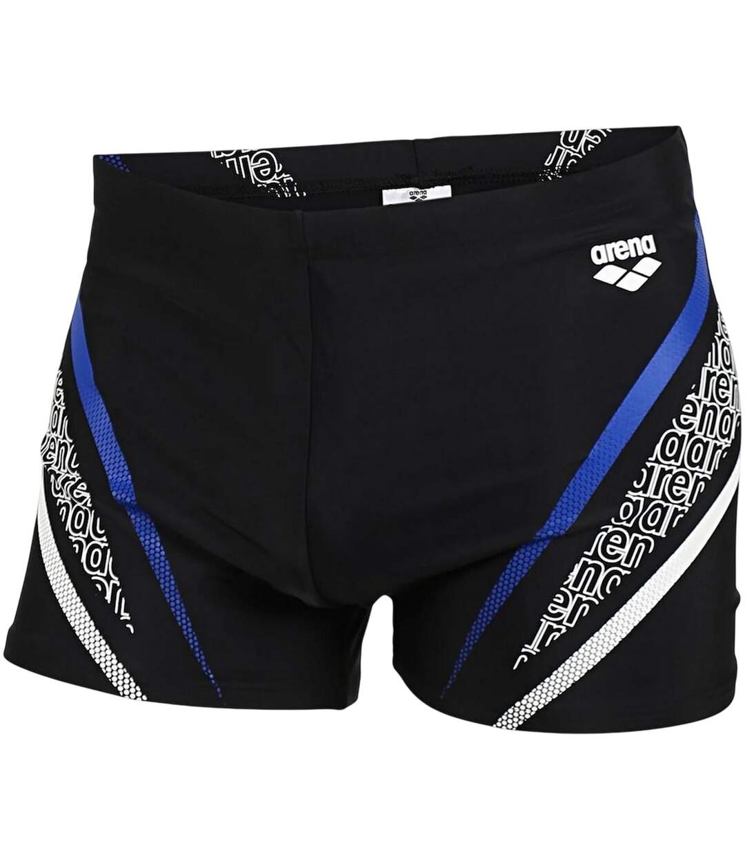 Short De Bain Motif/style Imprimé Lettrage Homme Noir Arena-2