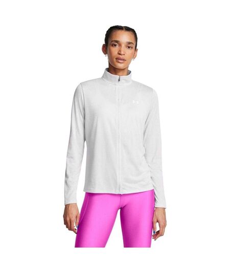 Haut De Survêtement Tech Femme Gris Pâle Under Armour