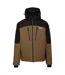 Mens nixon dlx ski jacket dark olive Trespass-1