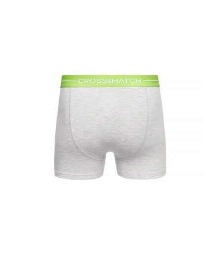 Pack of 12  Mens astral boxer shorts  grey marl Crosshatch