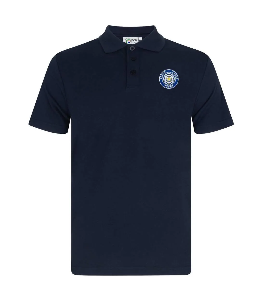 Polo Leeds Homme Bleu Marine Fan Originals-2