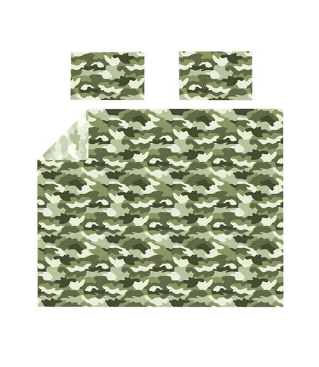 Camouflage duvet cover set green Bedding & Beyond