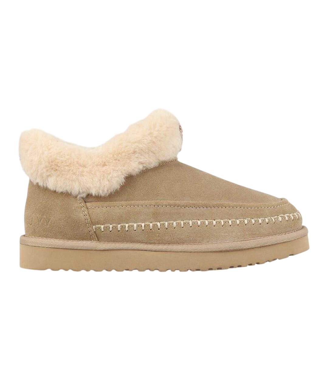Womens/ladies Alpine Suede Boots Sand Jack Wills-1