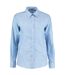 Chemisier Manches Longues Femme Bleu Clair Kustom Kit-1
