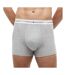 x3 boxers noir/blanc/gris homme tommy hilfiger trunk1-2