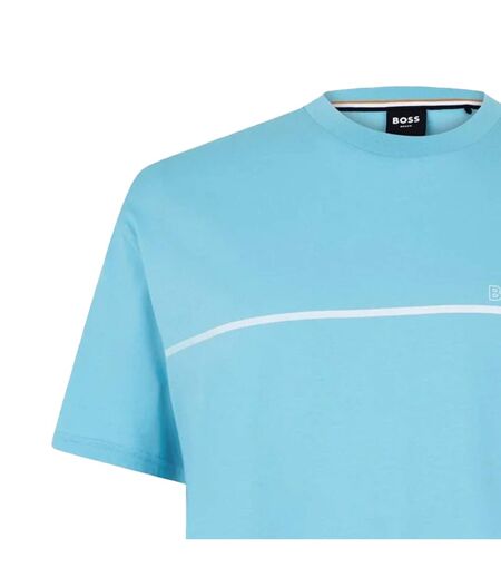 T-shirt Bodywear Homme Turquoise Pâle Boss