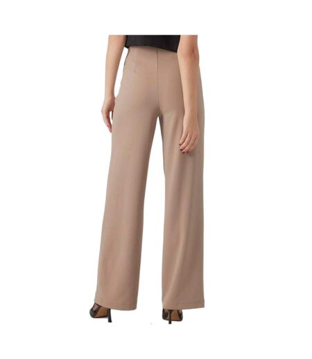 Pantalon Fluide Beige Femme VERO MODA Wide - XXL-L32