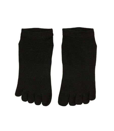 Chaussettes Motif/style Antidérapant Adulte Noir Gaiam