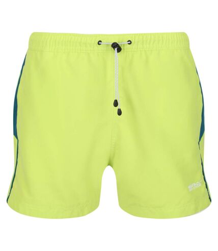 Regatta Mens Rehere Shorts (Bright Kiwi/Pacific Green)