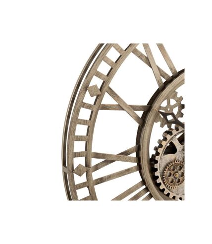 Paris Prix - Horloge Murale Design chiffres Romains 60cm Gris