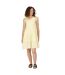 Robe Décontractée Zariah Femme Jaune Pâle Regatta-1