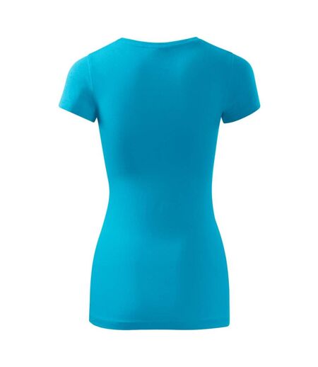 T-shirt Glance Femme Turquoise Vif Malfini