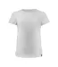Womens/ladies American U T-shirt Grey Melange Harvest-2