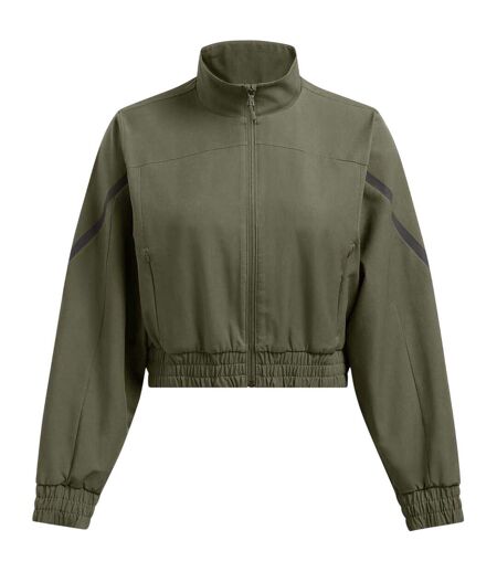 Haut Manches Longues Femme Vert Under Armour