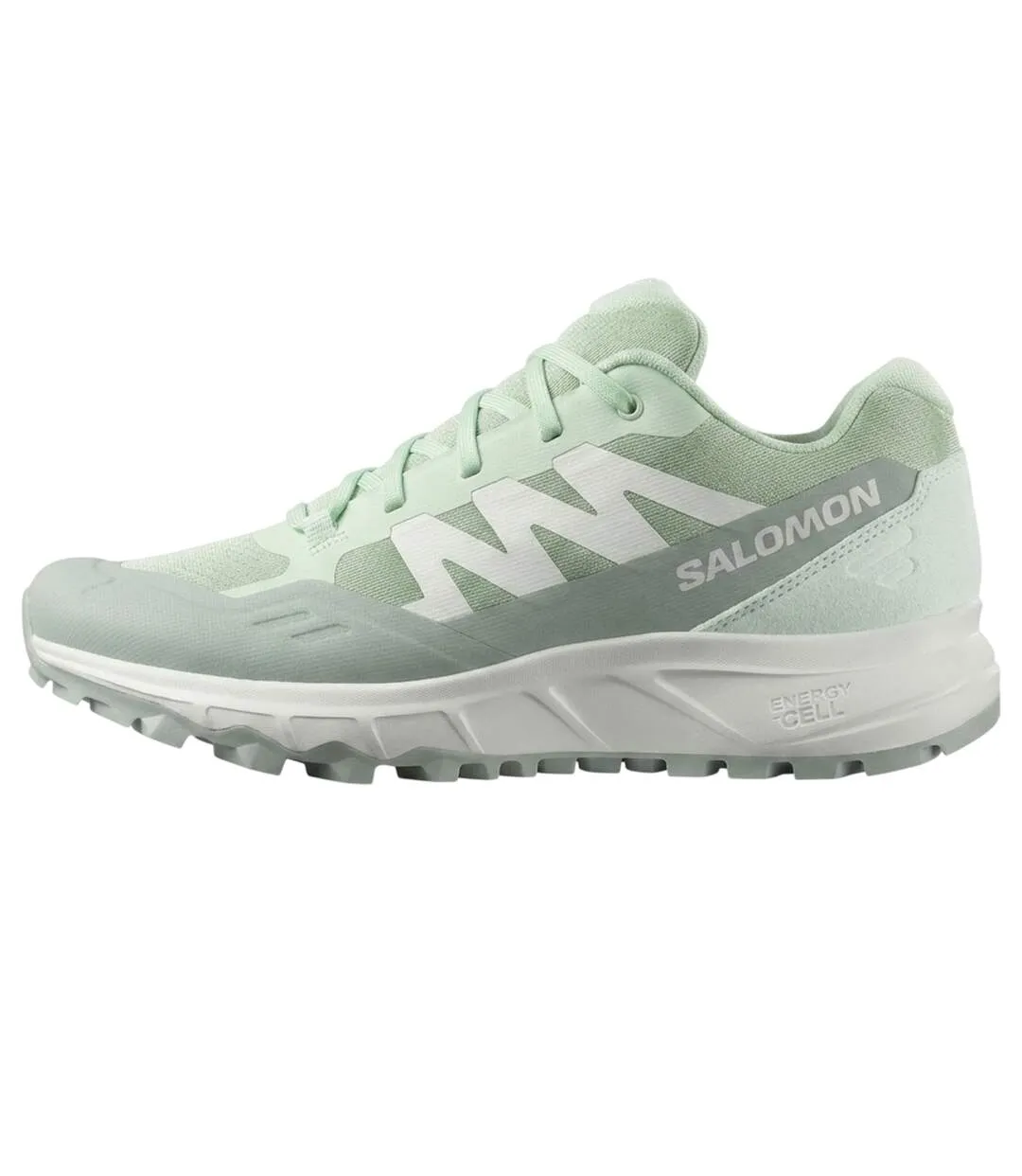 Baskets Motif/style Logo Femme Vert Écume Salomon-2