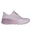 Womens/ladies Switch Back Mist Hiking Shoes Pink Grey Skechers-3