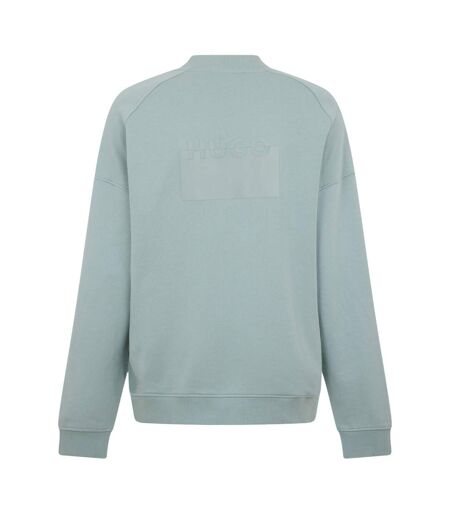 Sweat Manches Raglan Delastcrew Homme Vert Pastel Hugo Boss