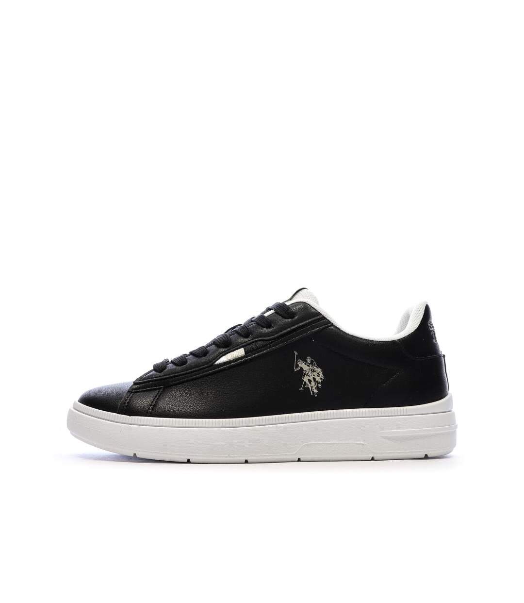 Baskets noires femme us polo assn for everyday-1