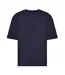 Mens Cotton T-shirt New French Navy Awdis-1