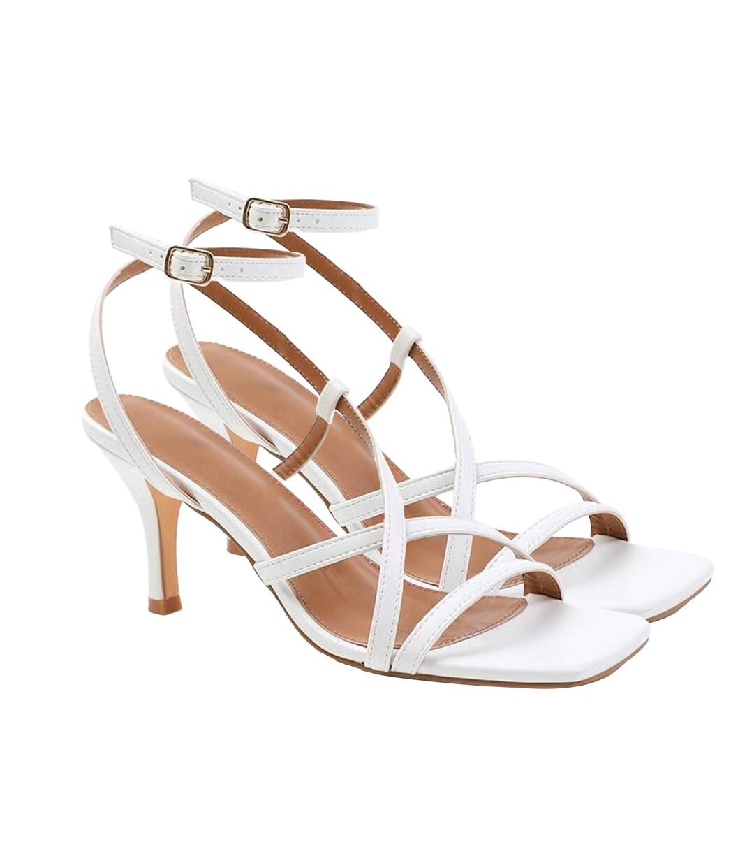 Sandales Larges Austin Femme Blanc Where´s That From-3