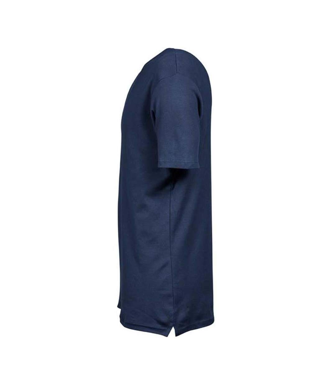 T-shirt À Manches Courtes Homme Bleu Marine Tee Jays-3