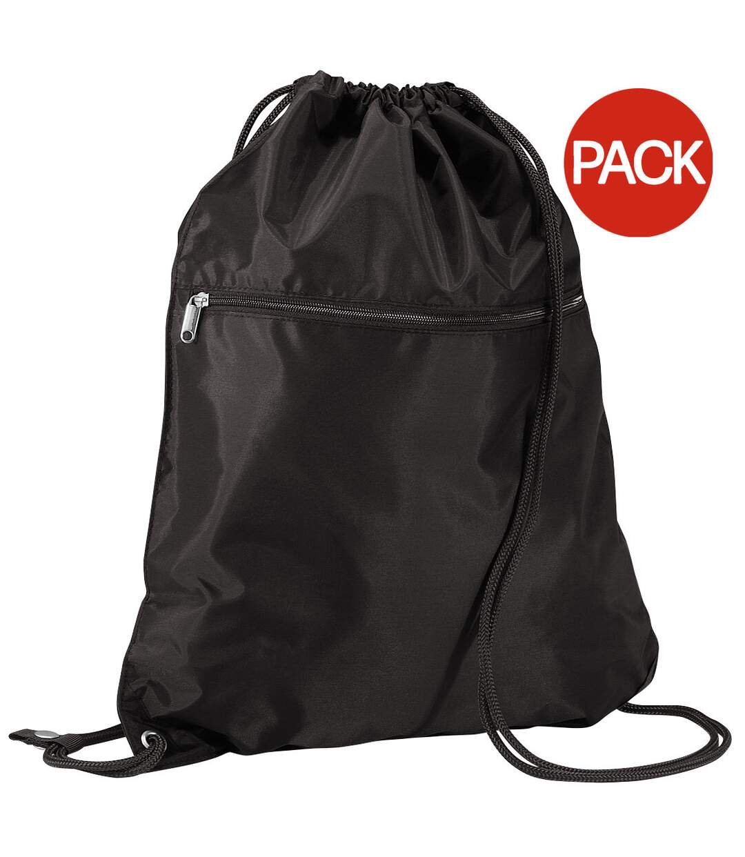 Lot De 2  14 Litres Taille Unique Noir Sac De Gym Quadra-1