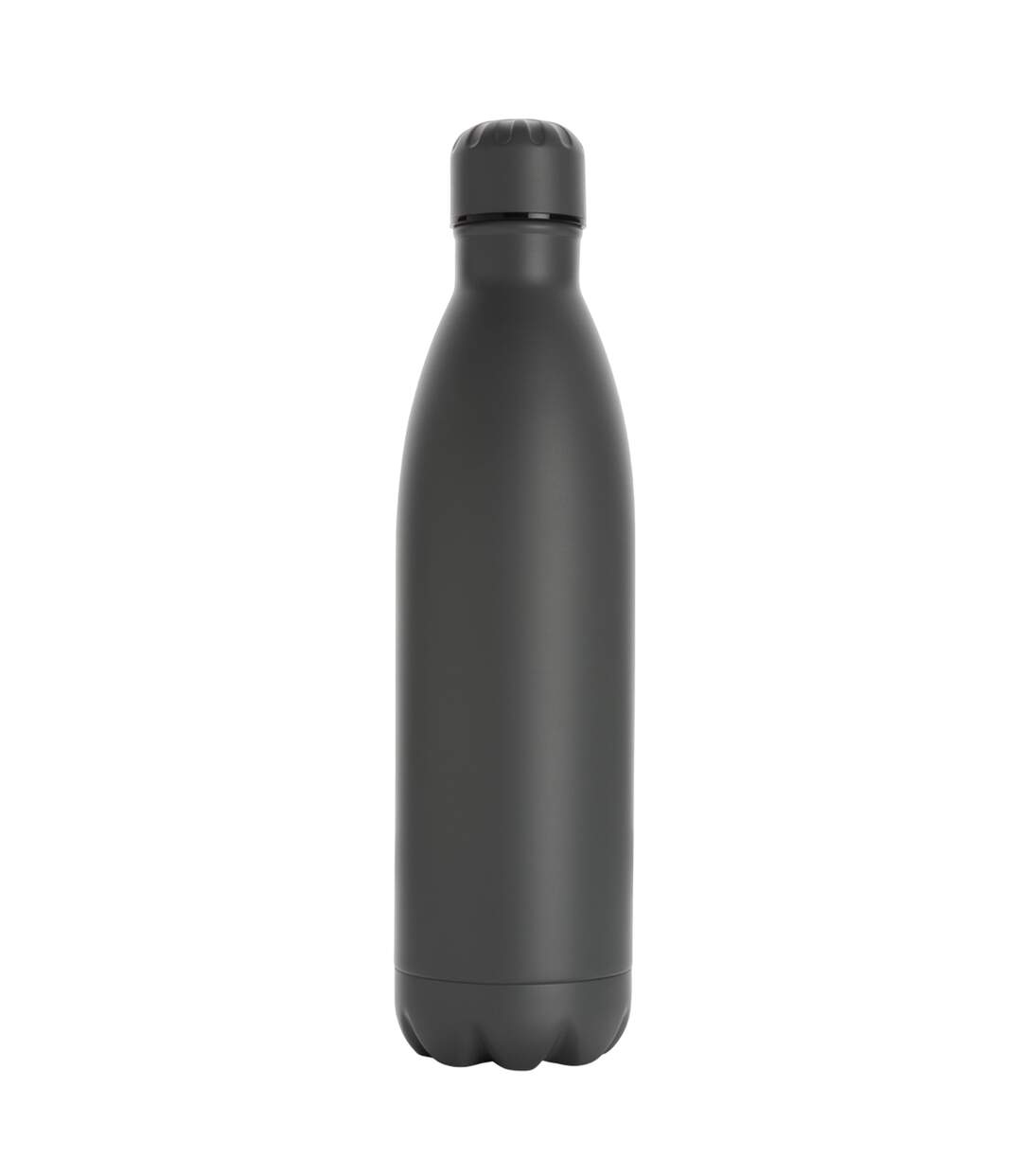 Stainless steel 750ml water bottle one size grey XD Collection-1