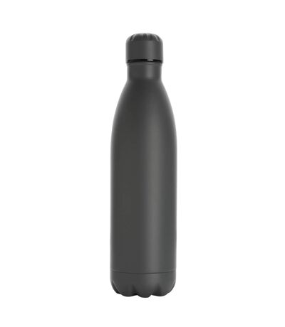 Stainless steel 750ml water bottle one size grey XD Collection