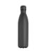 Stainless steel 750ml water bottle one size grey XD Collection-1