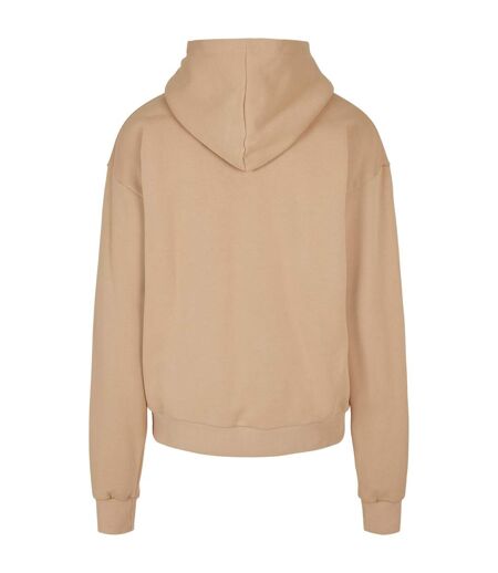 Sweat À Capuche Adulte Beige Build Your Brand