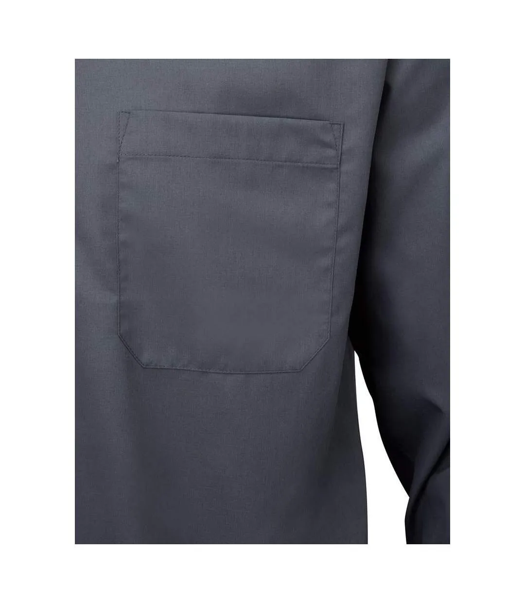 Collection Chemise À Manches Longues Pour Hommes Gris Convoi Russell-3