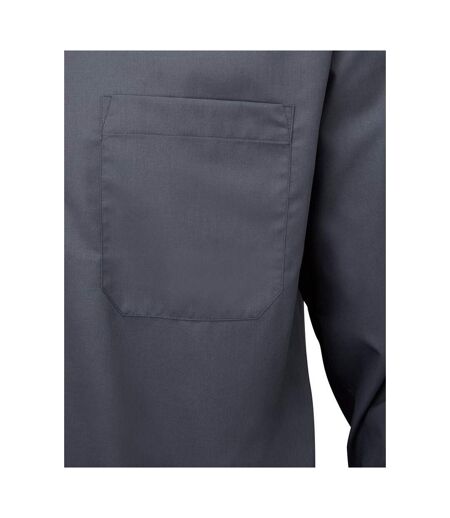 Collection Chemise À Manches Longues Pour Hommes Gris Convoi Russell