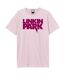 Unisex Adult Linkin Park Logo T-shirt Pink 182 Amplified-1