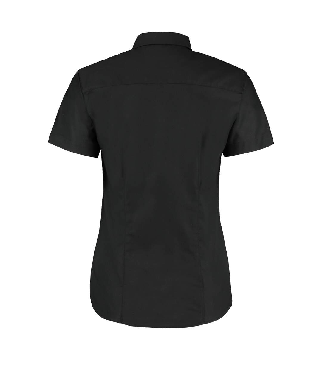 Chemisier À Manches Courtes Femme Noir Kustom Kit-2