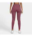 Womens/ladies Tempo High Waist 7/8 Leggings Pink Smoke Nike-2
