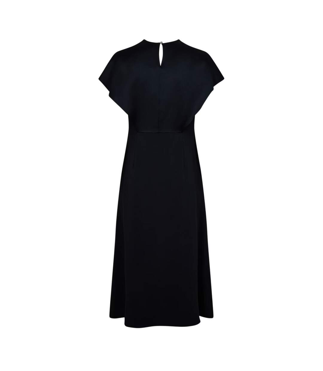 Robe Mi-longue Femme Noir Boss-3