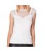 Top Blanc Femme Morgan Dalali - XS