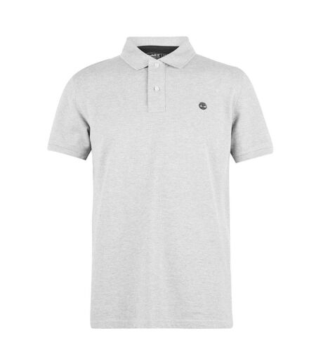 Polo Manches Courtes Miller Homme Gris Moyen Chiné Timberland