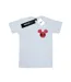 Disney T-shirt boyfriend en coton avec symbole de Mickey Mouse pour femmes/femmes (Blanc) - UTBI37949-1