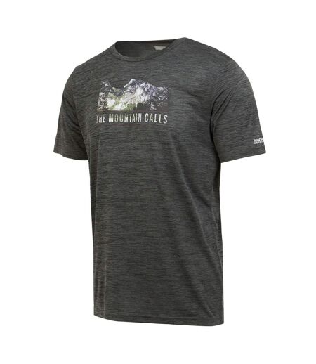 Mens Fingal Viii Mountain Marl T-shirt Seal Grey Regatta