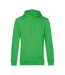 Sweat À Capuche Homme Vert Pomme B&C-1